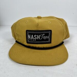 Nash Taps Rope Hat Decky Snapback Yellow Nashville Mobile Bar Merch Fast Ship